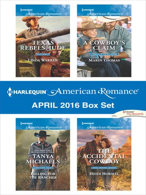 cover image of Harlequin American Romance April 2016 Box Set